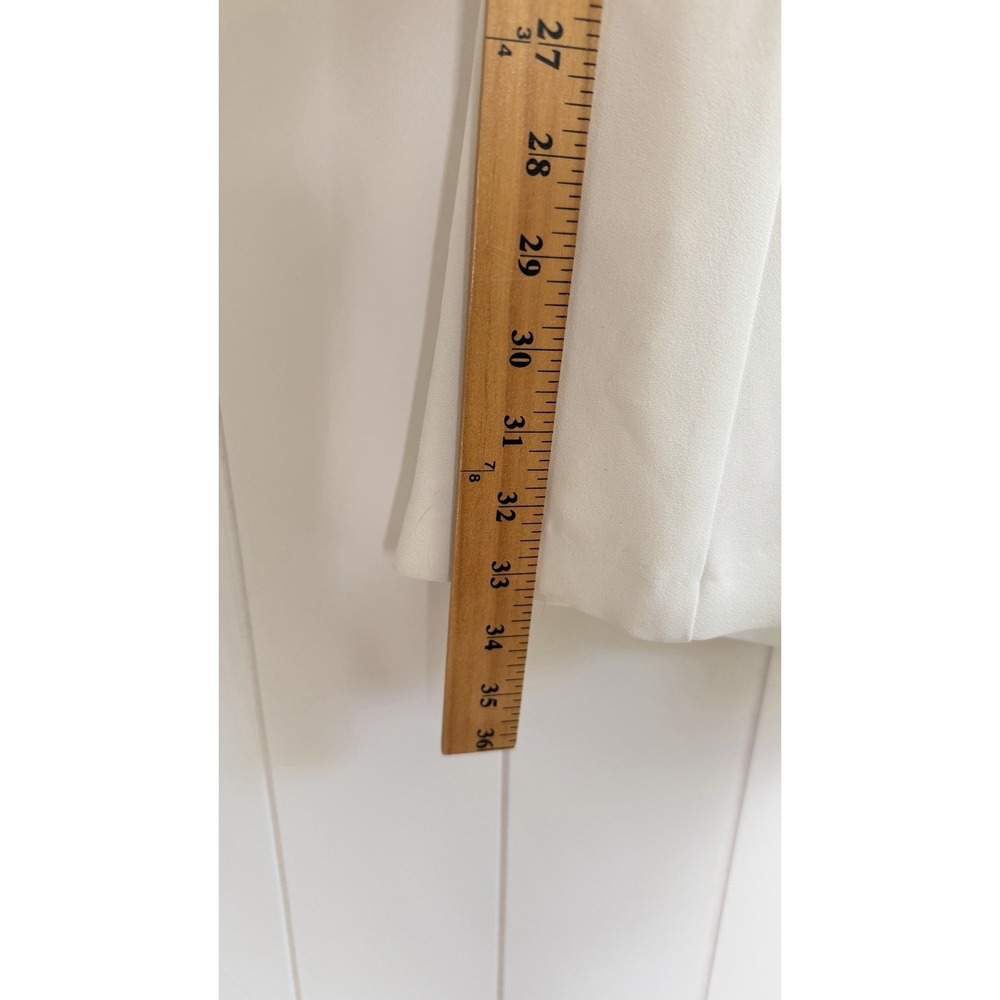 Trina Turk Lilette Dress Whitewash & Indigo Open Back Fit & Flare Dress Size 4 View 4